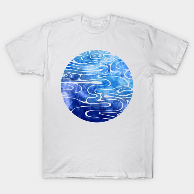 Tide XVIII T-Shirt by Sirenarts